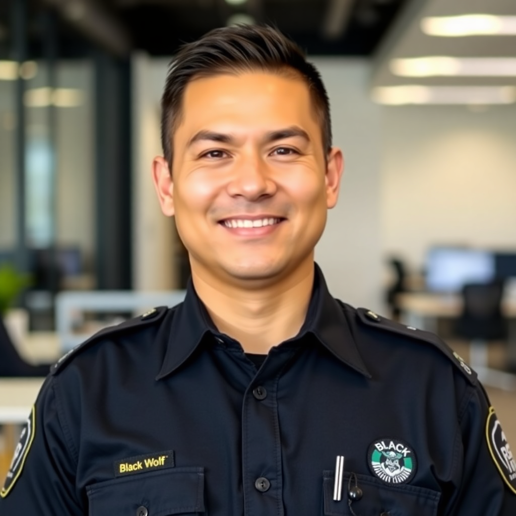 Black Wolf security professional