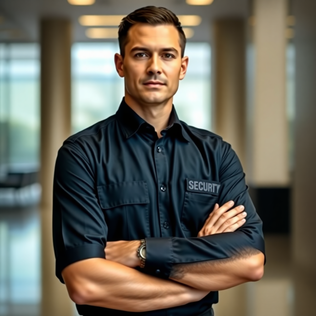 Professional security guard